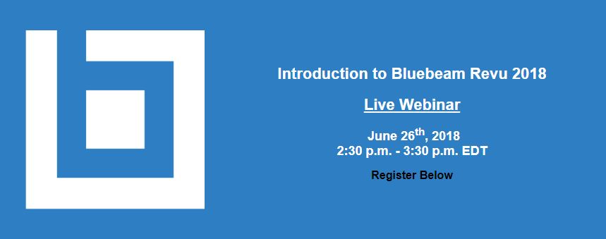 Bluebeam Revu 2018 | webinar